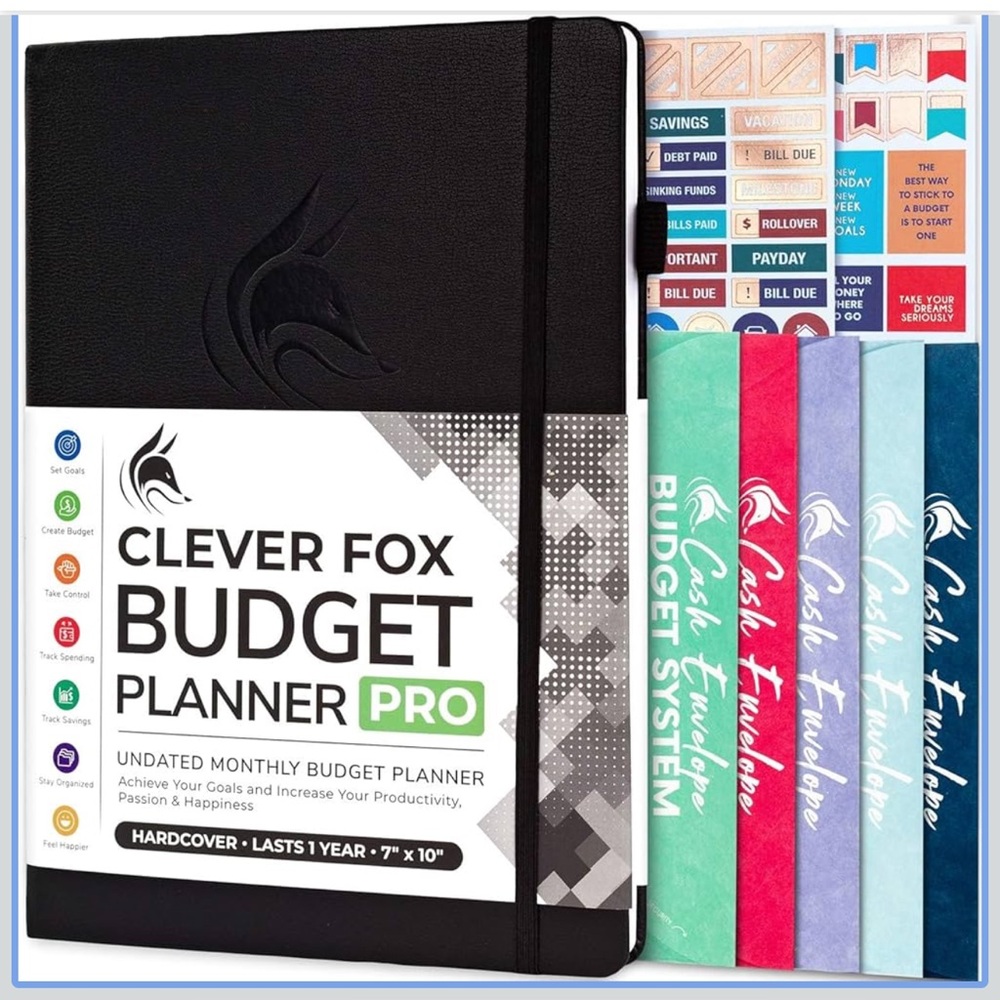 Clever Fox Budget Planner Pro - Financial Organizer year